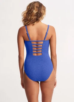 Willow DD One Piece - Azure -Fashion Swimwear Store 10911DD924 Azure 5