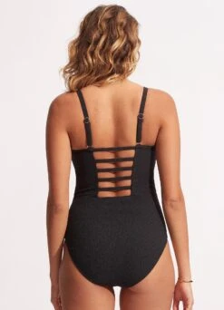 Willow DD One Piece - Black -Fashion Swimwear Store 10911DD924 Black 4