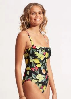 Lemoncello DD Cup One Piece - Black -Fashion Swimwear Store 10911DD945 Black 3