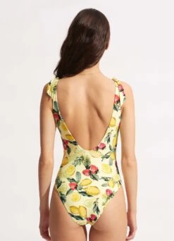Lemoncello V Neck One Piece - Lemoncello -Fashion Swimwear Store 11041 945 Lemoncello 4