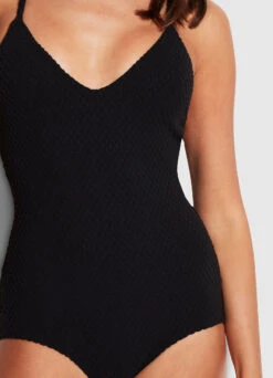 Riviera Retro One Piece - Black -Fashion Swimwear Store 11042 929 Black 7