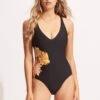 Palm Springs DD One Piece - Black -Fashion Swimwear Store 11066DD703 Black 3