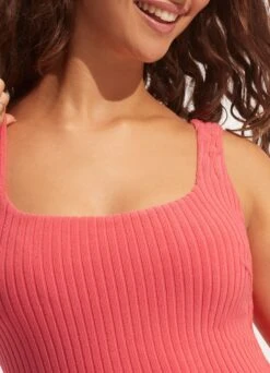 Havana DD Tank One Piece - Sun Kissed Coral 9 Havana DD Tank One Piece - Sun Kissed Coral -Fashion Swimwear Store 11091DD815 SunKisdCrl 6