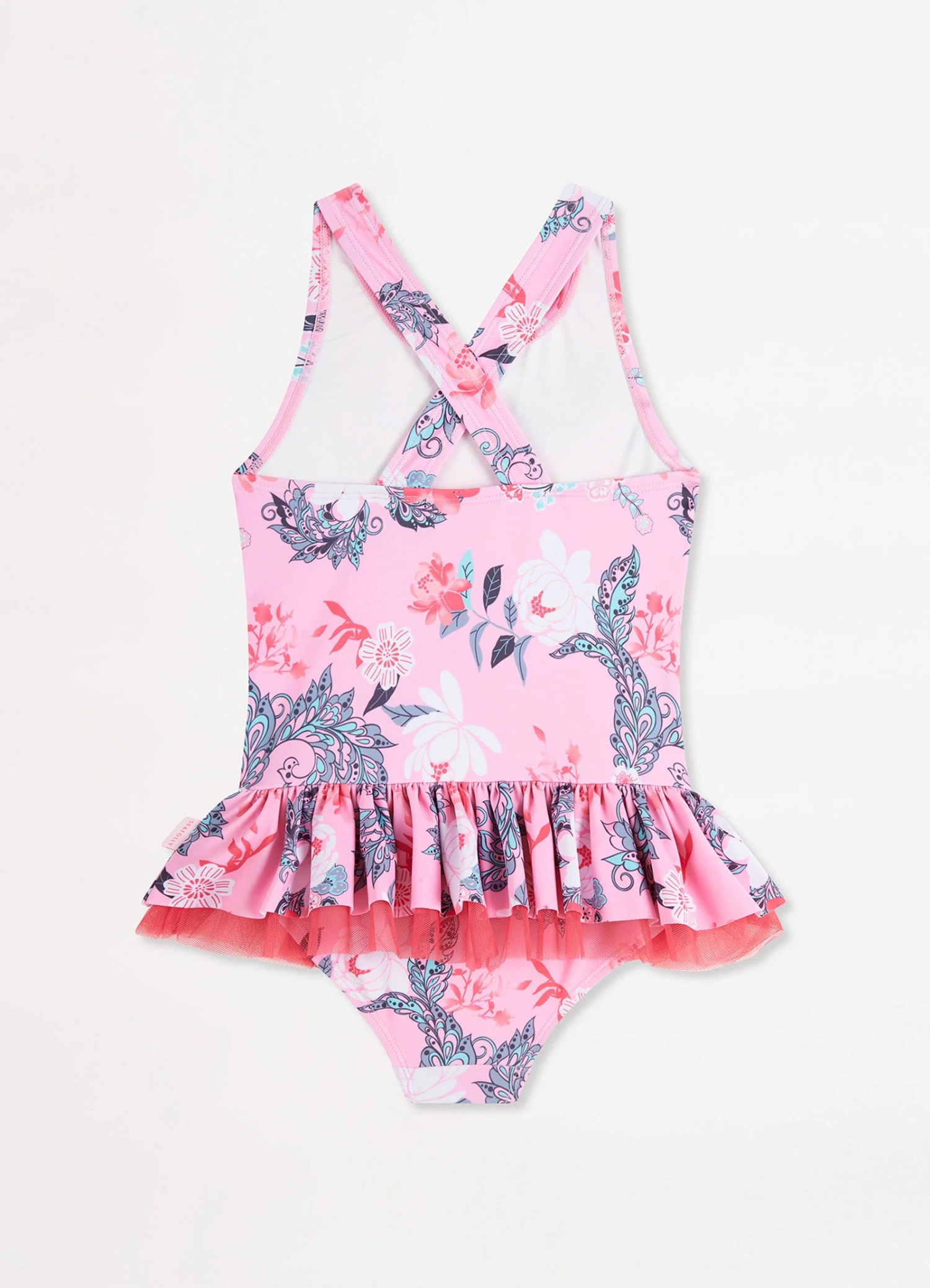 Girls Tutu One Piece - Floral 5 Girls Tutu One Piece - Floral - Image 3