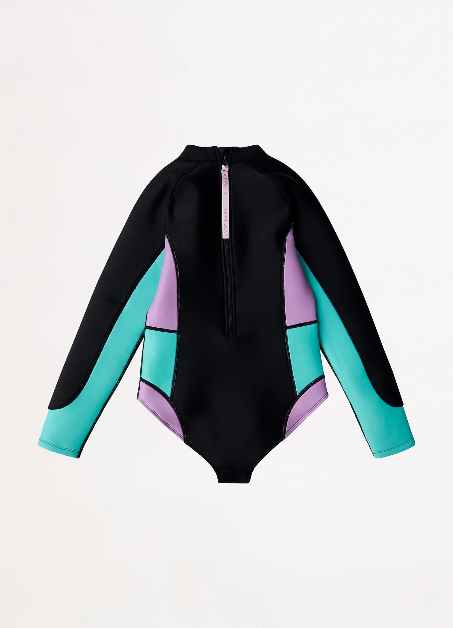 Girls Colour Block Wetsuit - Black Splice 4 Girls Colour Block Wetsuit - Black Splice - Image 2