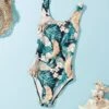 Girls Saint Lucia Crossover Back One Piece - Saint Lucia -Fashion Swimwear Store 15741 SaintLucia 1