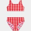 Girls Reversible Bikini - Cherry Check 1 Girls Reversible Bikini - Cherry Check -Fashion Swimwear Store 27170 260 CherryChec 1