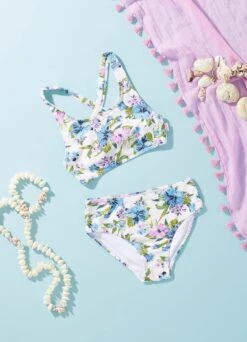 Girls Vanuatu Tie Back Bikini - Vanuatu