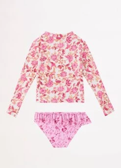 Silk Road Girls Ruffle Brief Surf Set - Spice -Fashion Swimwear Store 27229T Spice 3