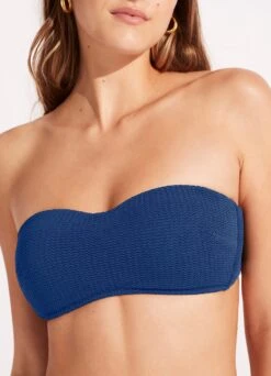 Sea Dive Bustier Bandeau Bikini Top - Ultramarine -Fashion Swimwear Store 30877 861 Ultramarin 7