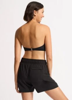 Seafolly Collective Bustier Bandeau - Black -Fashion Swimwear Store 30877 942 Black 6