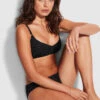 Costa Bella Bralette - Black -Fashion Swimwear Store 31173 922 Black 1