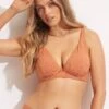 Second Wave DD Fixed Tri Bra - Copper Tan -Fashion Swimwear Store 31306DD968 Copper 20Tan 1