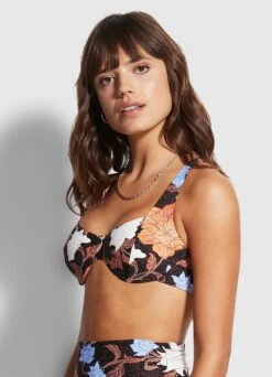 Boheme U/Wire Bra - Black 8 Boheme U/Wire Bra - Black -Fashion Swimwear Store 31345 918 Black 3