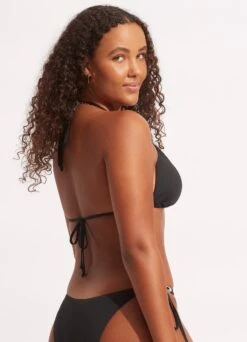 Sun Stripe Slide Tri - Black -Fashion Swimwear Store 31351 947 Black 9