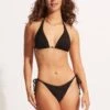 Marrakesh Longline Slide Tri - Black -Fashion Swimwear Store 31377 911 Black 3