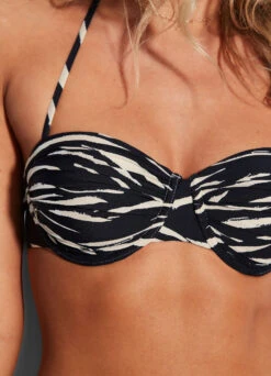 Skin Deep Bustier Bra - Black -Fashion Swimwear Store 31382 940 Black 6