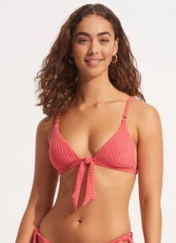 Havana Fixed Tri - Sun Kissed Coral -Fashion Swimwear Store 31388 815 SunKisdCrl 4