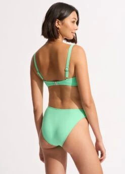 Seafolly Collective Ruched Underwire Bikini Top - Mint -Fashion Swimwear Store 31470 942 Mint 6