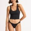 Sea Dive Action Back Tank Bikini Top - Black 1 Sea Dive Action Back Tank Bikini Top - Black -Fashion Swimwear Store 31478 861 Black 3