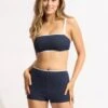 Beach Bound DD Tank Bikini Top - True Navy -Fashion Swimwear Store 31480DD072 True 20Navy 3