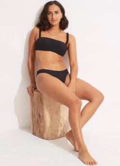 Willow Hipster - Black -Fashion Swimwear Store 40054 924 Black 1