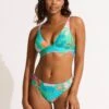 Tropica Ruched Side Retro Bikini Bottom - Jade 2 Tropica Ruched Side Retro Bikini Bottom - Jade -Fashion Swimwear Store 40145 067 Jade 3