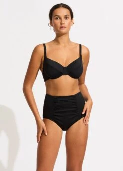 Seafolly Collective High Waisted Pant - Black