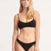 Sea Dive High Cut Pant - Black -Fashion Swimwear Store 40305 861 Black 1