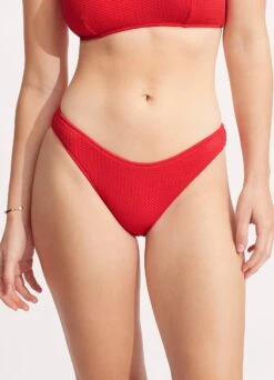 Sea Dive High Cut Pant - Chilli Red -Fashion Swimwear Store 40305 861 Chilli 20Red 3