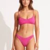 Sea Dive High Cut Pant - Fuchsia Rose -Fashion Swimwear Store 40305 861 FuchsiaRos 1