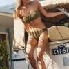 Sea Dive High Cut Pant - Khaki -Fashion Swimwear Store 40305 861 Khaki 1