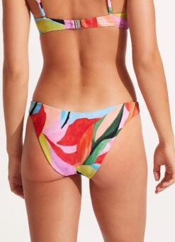 Tropfest Reversible High Cut Pant - Aquamarine 21 Tropfest Reversible High Cut Pant - Aquamarine -Fashion Swimwear Store 40305 978 Aquamarine 9