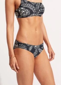 Folklore Reversible Hipster Pant - True Navy 16 Folklore Reversible Hipster Pant - True Navy -Fashion Swimwear Store 40473 933 True 20Navy 6