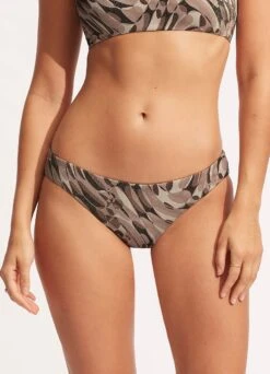 Poolside Reversible Hipster - Sepia -Fashion Swimwear Store 40473 954 Sepia 5