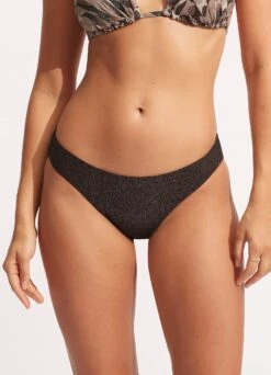 Poolside Reversible Hipster - Sepia -Fashion Swimwear Store 40473 954 Sepia 6