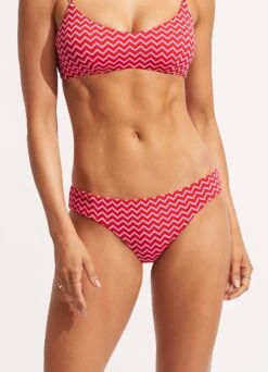 Sienna Hipster Pant - Chilli Red -Fashion Swimwear Store 40473 976 Chilli 20Red 3