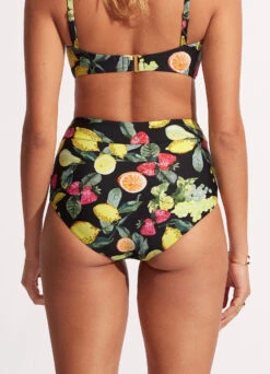 Lemoncello High Waisted Pant - Black -Fashion Swimwear Store 40558 945 Black 5