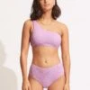 Sea Dive Wide Side Retro - Lilac -Fashion Swimwear Store 40586 861 Lilac 1