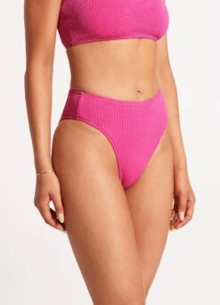 Sea Dive High Rise Pant - Fuchsia Rose -Fashion Swimwear Store 40609 861 FuchsiaRos 3