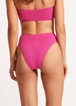 Sea Dive High Rise Pant - Fuchsia Rose -Fashion Swimwear Store 40609 861 FuchsiaRos 4