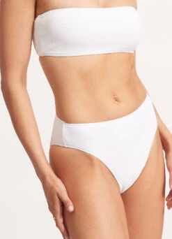 Sea Dive High Rise Pant - White 10 Sea Dive High Rise Pant - White -Fashion Swimwear Store 40609 861 White 4