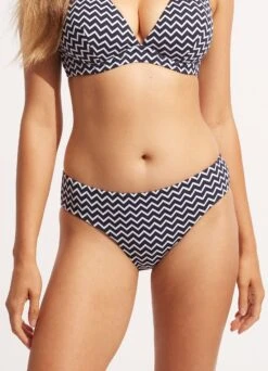 Sienna Retro Pant - True Navy -Fashion Swimwear Store 40633 976 True 20Navy 3