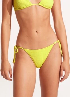 Sea Dive Tie Side Rio Pant - Wild Lime -Fashion Swimwear Store 40651 861 Wild 20Lime 3