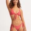 Havana Hipster Tie Side - Sun Kissed Coral -Fashion Swimwear Store 40678 815 SunKisdCrl 3