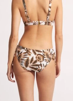 Island In The Sun Loop Tie Side Pant - Ecru -Fashion Swimwear Store 40692 946 Ecru 5