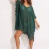 Amnesia Kaftan - Evergreen 2 Amnesia Kaftan - Evergreen -Fashion Swimwear Store 52162 Evergreen 1