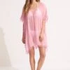 Amnesia Kaftan - Parfait Pink -Fashion Swimwear Store 52162 ParfaitPnk 3