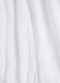 Double Cloth Strapless Dress - White -Fashion Swimwear Store 54252 DR White 9