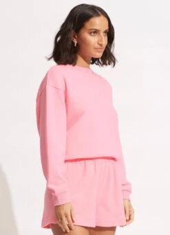 Originals Crew Sweat - Pink -Fashion Swimwear Store 54569 TO Pink 5